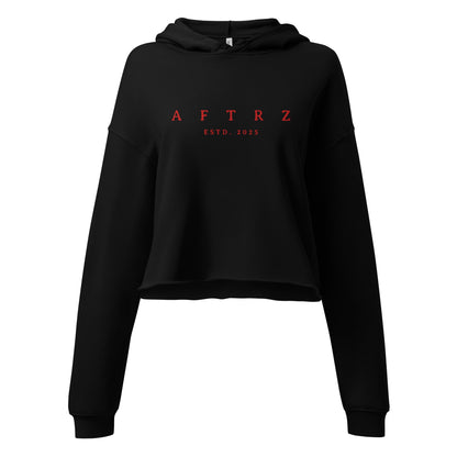 Aftrz Embroidered Crop Hoodie