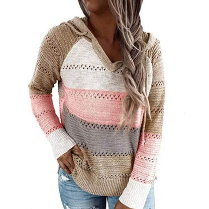 Women's Lightweight and Breathable Knit Hoodie