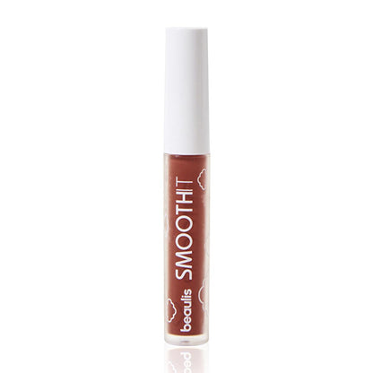Beaulis Smooth It Matte Lipstick - Soft, Creamy Texture - 128 Caramel Kiss