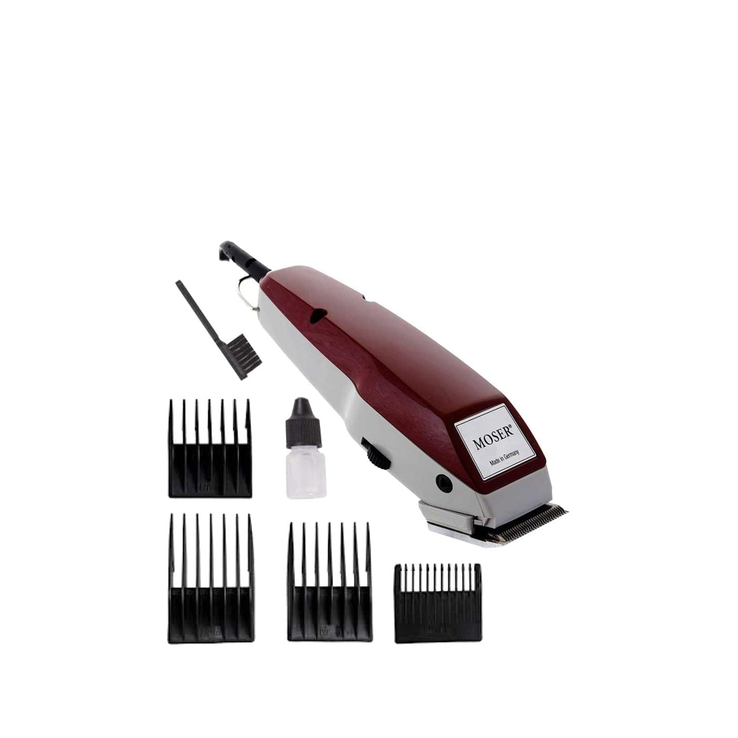 Moser Professional Hair Clipper 1400 Set - Efficient Cutting, Advanced Features, and Durable Quality for Barbers and Home Users